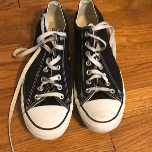 Black converse